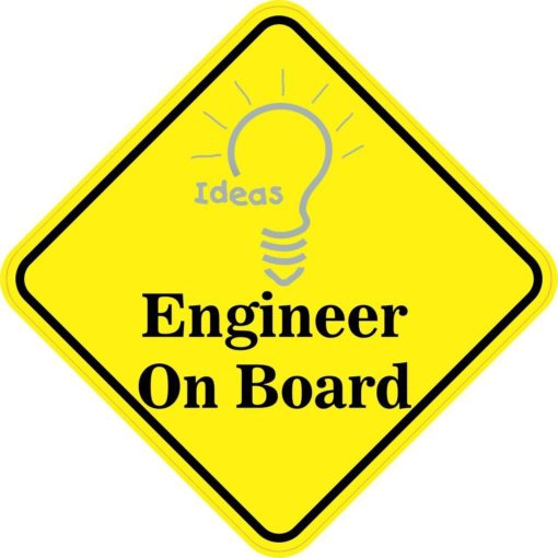 Engineer On Board Magnet