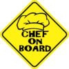 Chef On Board Magnet