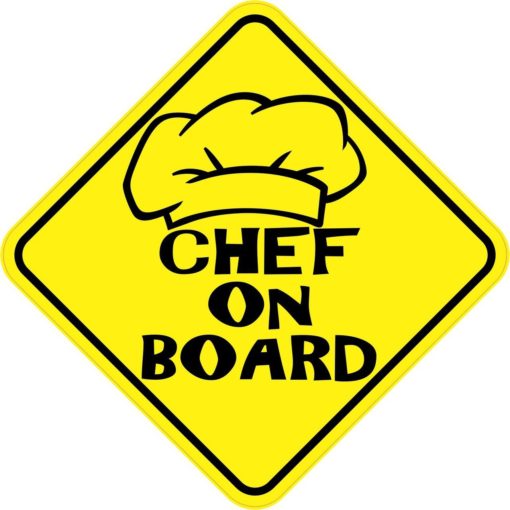 Chef On Board Sticker