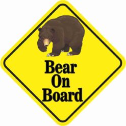 Bear On Board Magnet