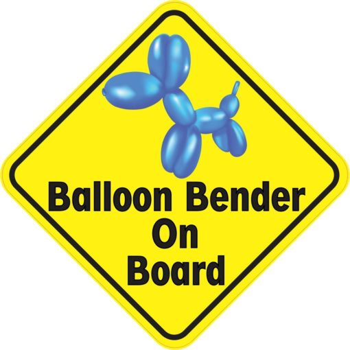 Balloon Bender On Board Sticker
