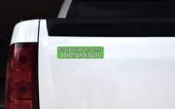 8in x 2in Do Not Tap On Glass Magnet