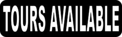 Tours Available Magnet