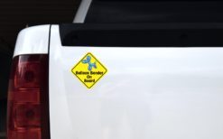 Alternative view of 5in x 5in Balloon Bender On Board Sticker
