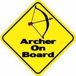 Archer On Board Sticker