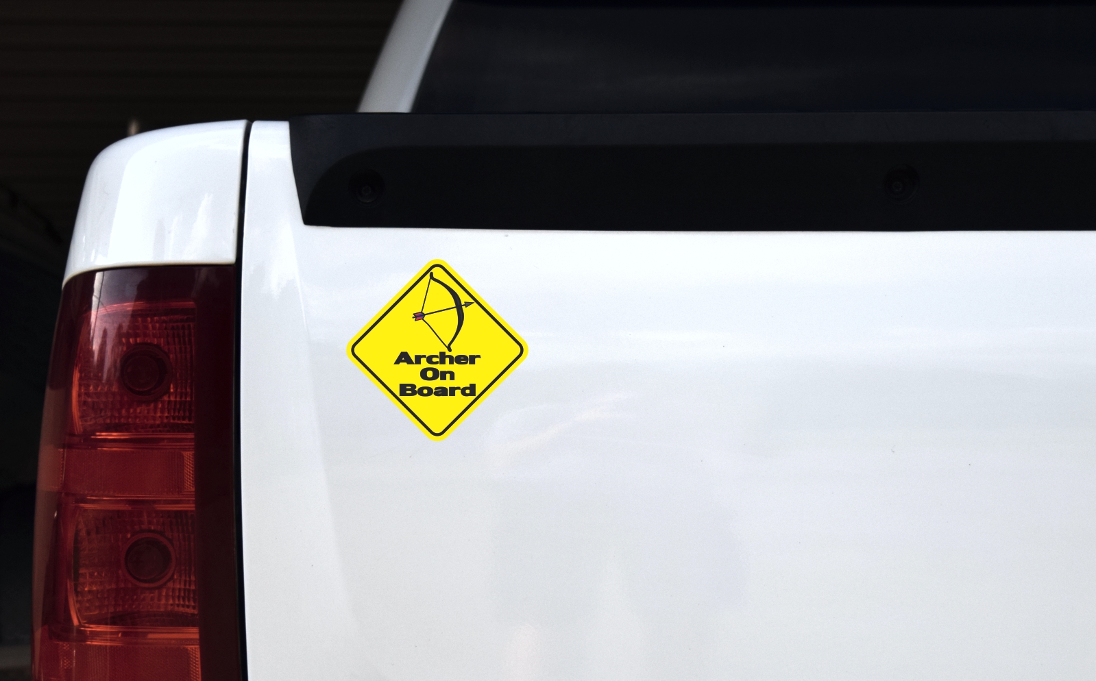 5in x 5in Archer On Board Magnet - Image 2