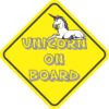 Unicorn On Board Magnet