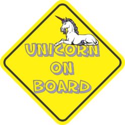 Unicorn On Board Magnet