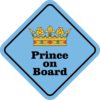 Prince on Board Magnet