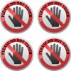 Please Do Not Touch Stickers