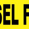 Diesel Fuel Sticker