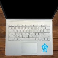 Blue and White Turtle Family Stickers