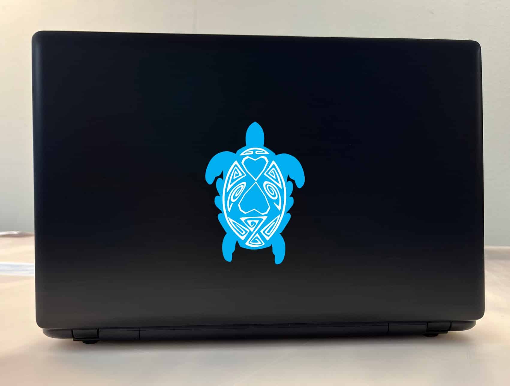 Blue and White Turtle Family Stickers