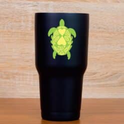 Green and Yellow Turtle Family Stickers