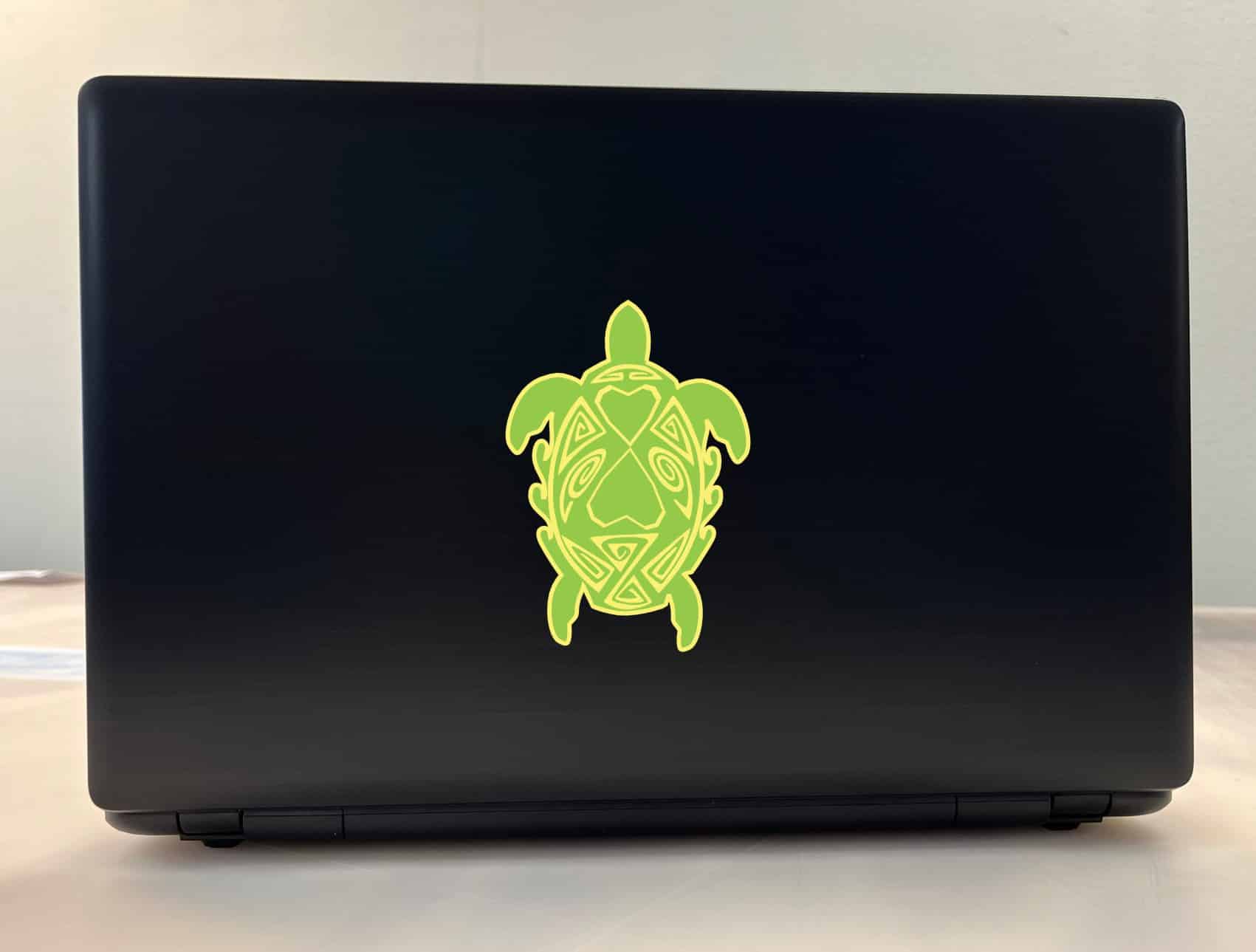 Green and Yellow Turtle Family Stickers