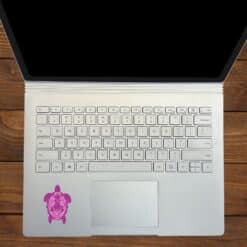Purple and Pink Turtle Family Stickers