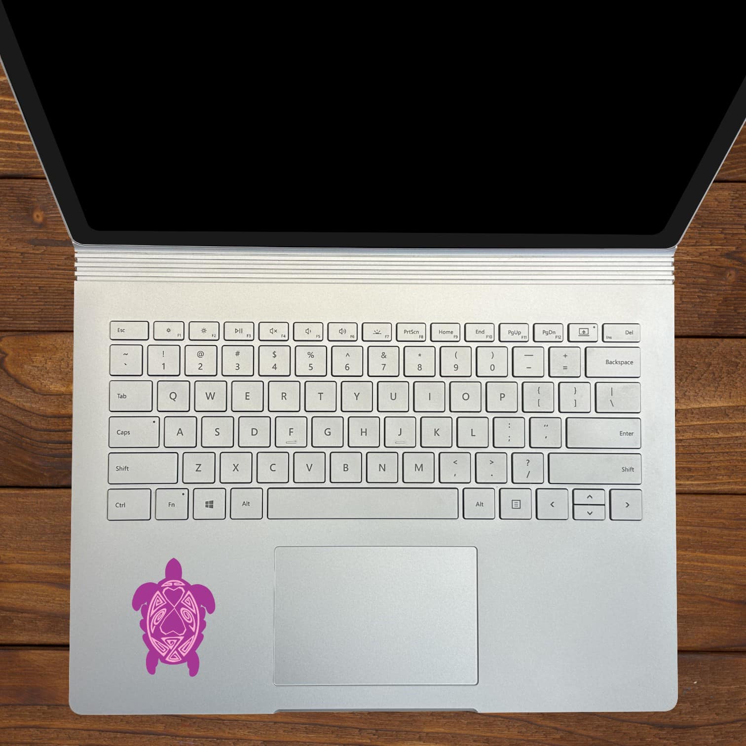 Purple and Pink Turtle Family Stickers