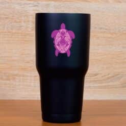 Purple and Pink Turtle Family Stickers