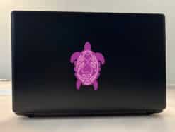 Purple and Pink Turtle Family Stickers