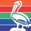 St. Petersburg Florida Flag Sticker