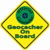 Geocacher On Board Sticker