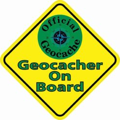 Geocacher On Board Sticker