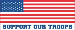 Support Our Troops Vinyl Sticker