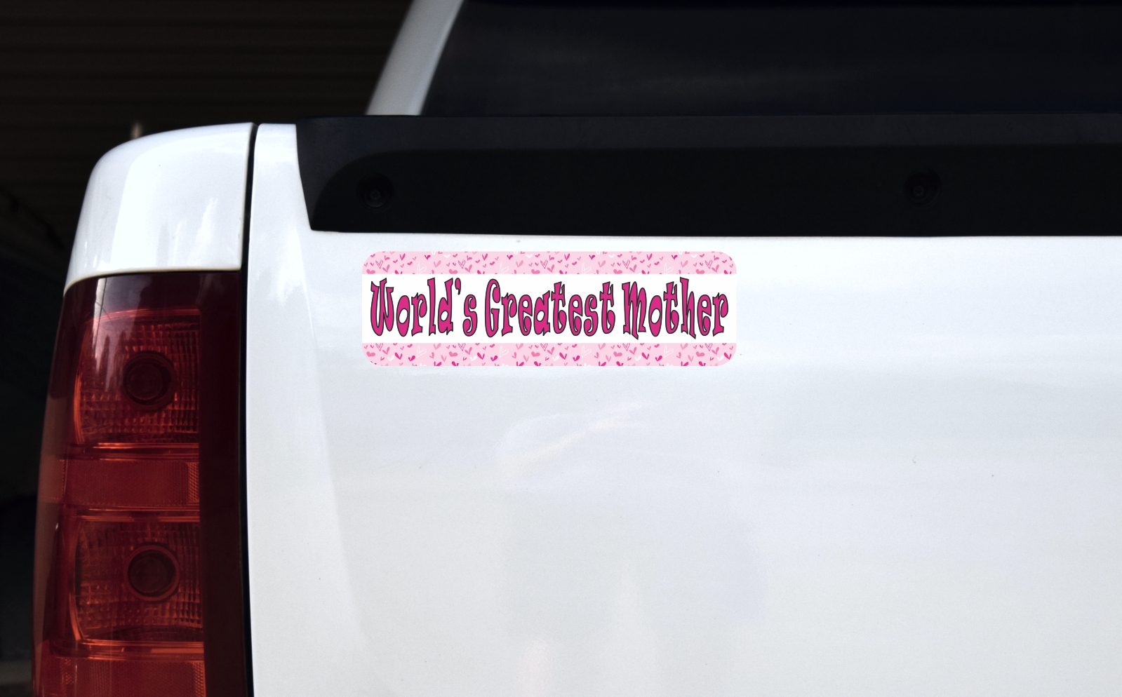 10in x 3in World's Greatest Mother Bumper Magnet - Image 2