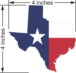 Texas Flag Sticker