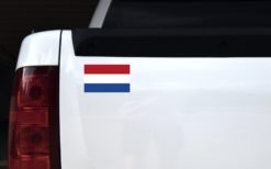 Alternative view of 5in x 3in Netherlands Flag Magnet