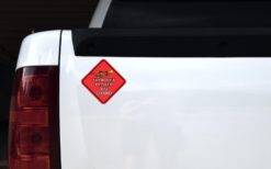 Alternative view of 4.5in x 4.5in Trumpet Player On Board Magnet