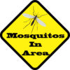 Mosquitos In Area Magnet