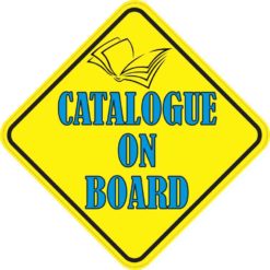 Catalogue On Board Sticker