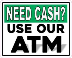 Use Our ATM Magnet
