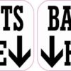 Ballots Here Stickers