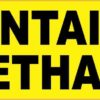 Contains No Ethanol Sticker