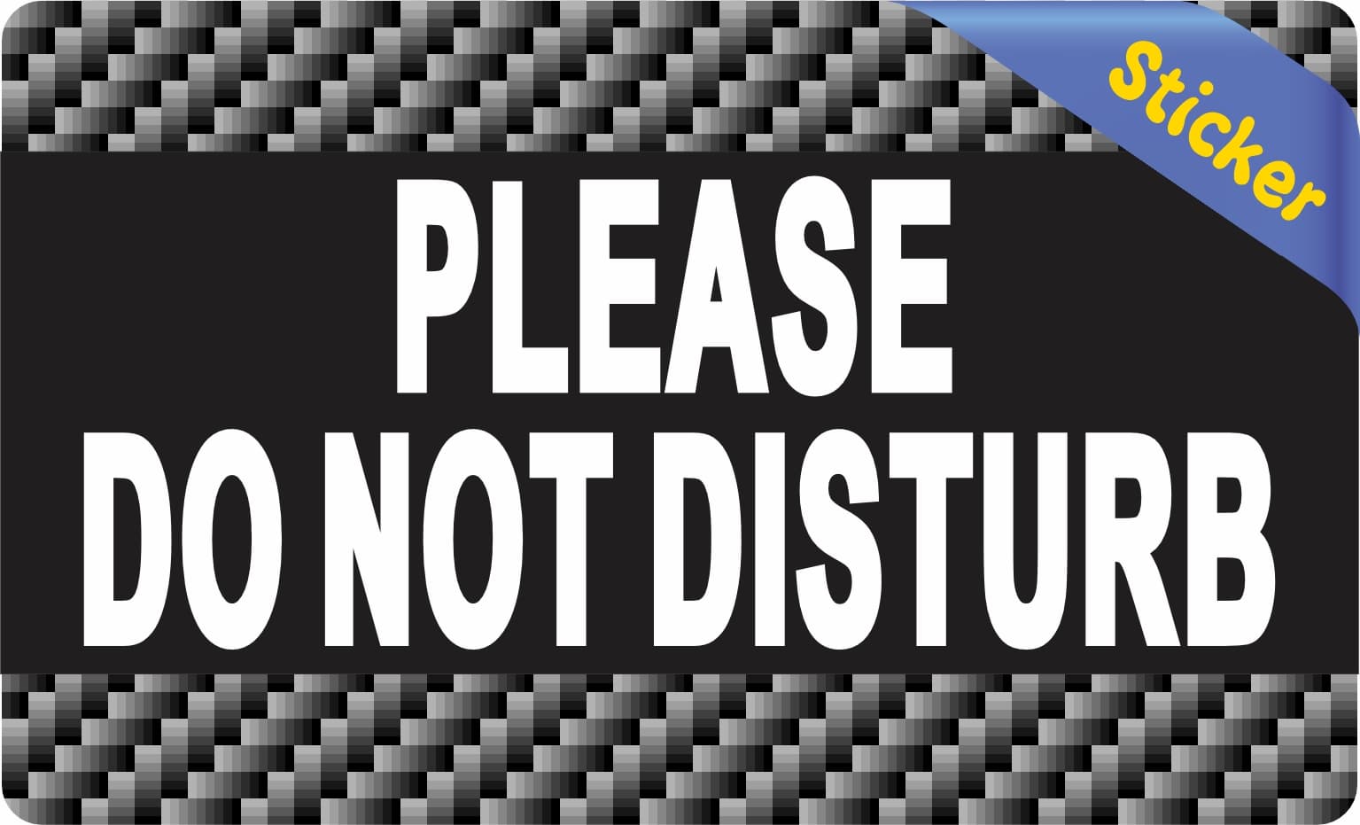 Do Not Disturb Sticker