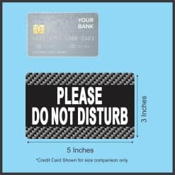 Do Not Disturb Sticker
