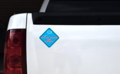 Alternative view of 5in x 5in Selfie Lover On Board Magnet