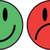Happy and Sad Faces Stickers