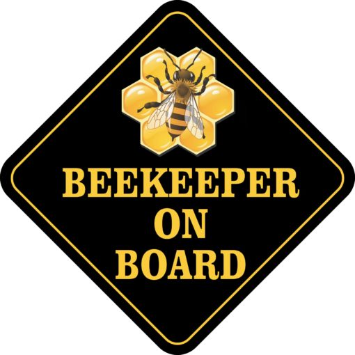 Beekeeper on Board Magnet