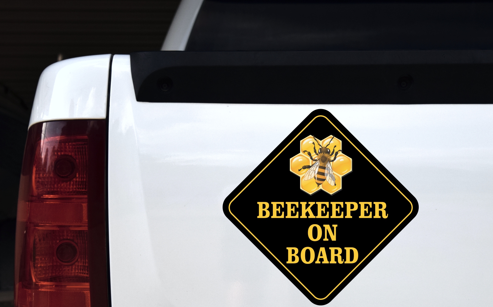 12in x 12in Beekeeper on Board Magnet - Image 2