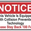 Notice Collision Prevention Technology Magnet
