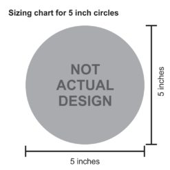 Alternative view of 5in x 5in Blue and Gold Lion Pride Sticker