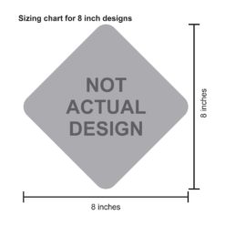 Alternative view of StickerTalk Not for Public Use No Dumping Magnet, 8 inches x 8 i