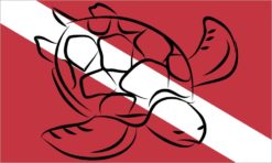 Diver Down Flag Sticker