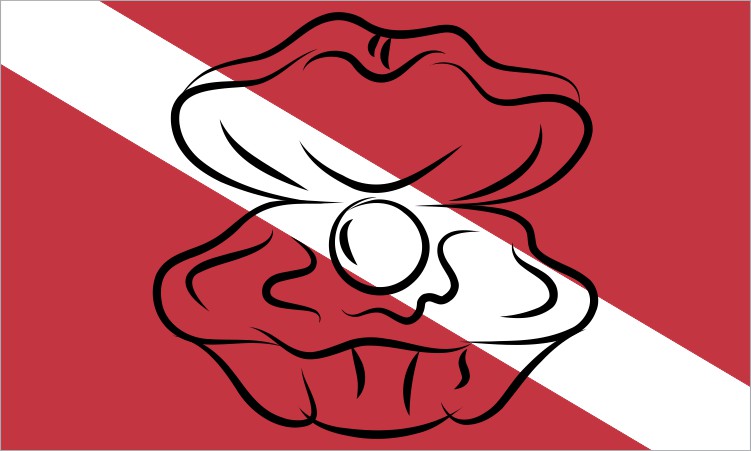 Diver Down Flag Sticker