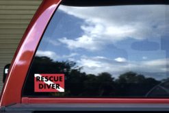 Diver Down Flag Sticker