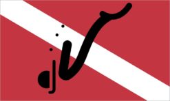 Diver Down Flag Magnet