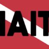 Haiti Dive Flag Sticker